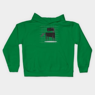 Geometry Dog Kids Hoodie